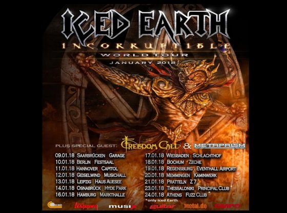 Pressematerial: Continental Concerts / Zeche Bochum / Iced Earth