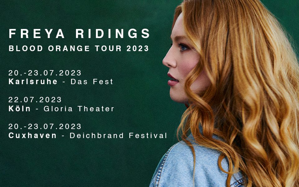 Freya Ridings – Blood Orange Tour 2023 (Pressematerial: fkp scorpio / prime entertainment | Foto: Josh Shinner)