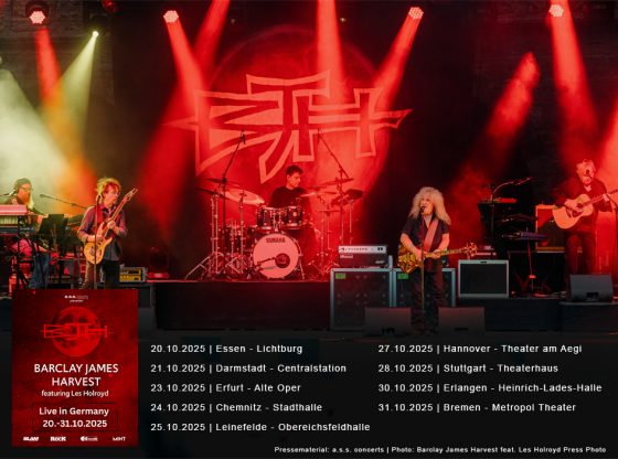Barclay James Harvest feat Les Holroyd_Pressematerial-a.s.s. concerts_Photo-Barclay James Harvest feat. Les Holroyd Press Photo